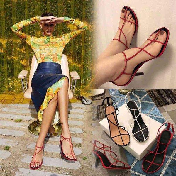 designer casual lady fashion women sandals red matt leather ankle strappy thin heels shoes pumps, Black
designer casual lady fashion women sandals red matt leather ankle strappy thin heels shoes pumps, Black