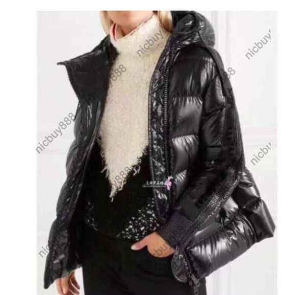 designer brand womens white goose down parkas jacket winter warm outwear hooded flocking letter zipper thick coat clothing quality, Black
designer brand womens white goose down parkas jacket winter warm outwear hooded flocking letter zipper thick coat clothing quality, Black
