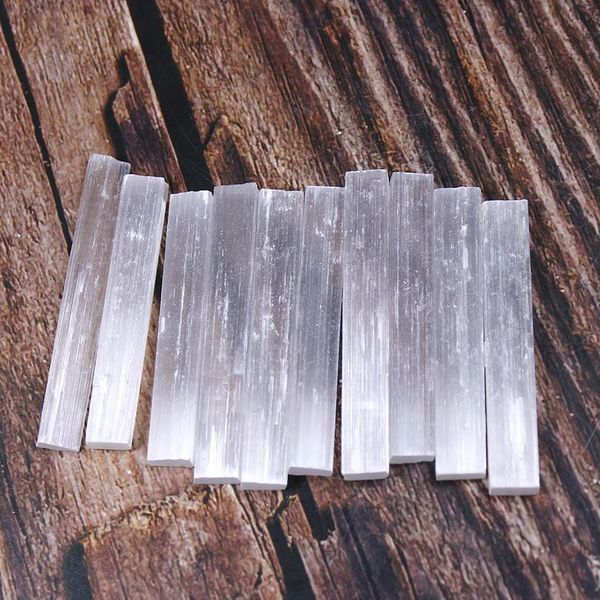 runyangshi 10pcs natural selenite crystal stick chips gypsum white quartz rough minerals specimen point heali qylsac, Black
runyangshi 10pcs natural selenite crystal stick chips gypsum white quartz rough minerals specimen point heali qylsac, Black