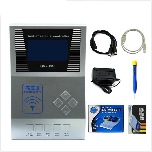 host of remote controller qn-h618 wireless rf copier h618 key locksmith tool qn-h618 host of car key reader high quality
host of remote controller qn-h618 wireless rf copier h618 key locksmith tool qn-h618 host of car key reader high quality