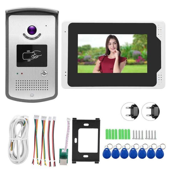 7in tft wifi video doorbell 1080p hd card intercom entry system night view waterproof remote control for tuya(100v-240v
7in tft wifi video doorbell 1080p hd card intercom entry system night view waterproof remote control for tuya(100v-240v