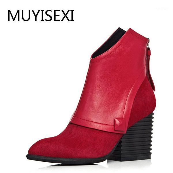 boots womens winter genuine leather pointed toe zipper chunky heel ankle black red botte femme plus size lr01 muyisexi1
boots womens winter genuine leather pointed toe zipper chunky heel ankle black red botte femme plus size lr01 muyisexi1
