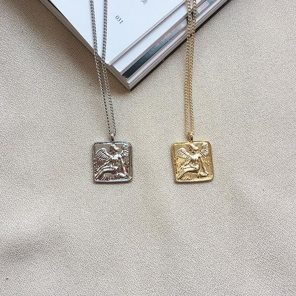 pendant necklaces square necklace gold metal for women and girls everyday jewelry, Silver
pendant necklaces square necklace gold metal for women and girls everyday jewelry, Silver