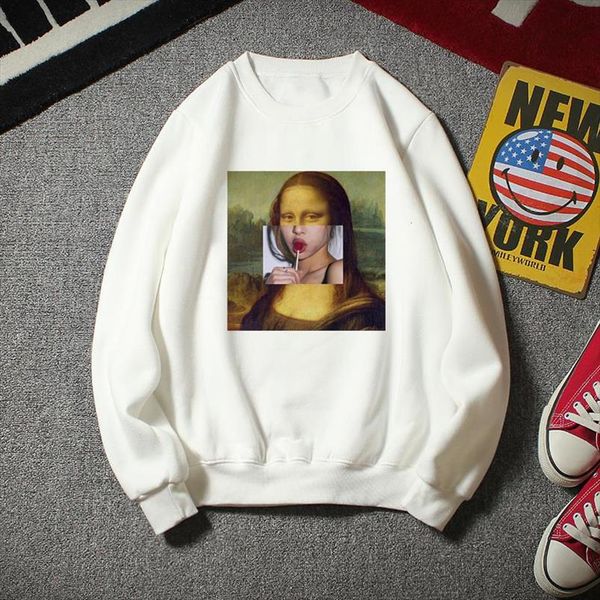 мона лиза мультфильм смешной моды печать толстовка пародии личность мода harajuku новый теплая случайный потерять s xl женскую одежду, Black
мона лиза мультфильм смешной моды печать толстовка пародии личность мода harajuku новый теплая случайный потерять s xl женскую одежду, Black