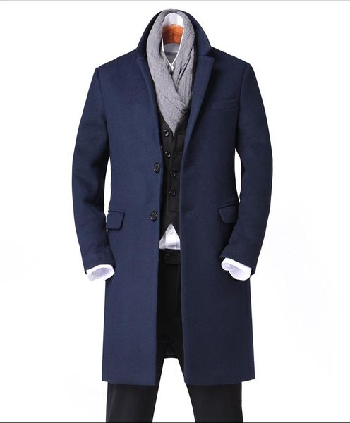 men's wool & blends woolen coat jacket 2021 fall/winter europe, america and england mid-length slim fashion trench, Black
men's wool & blends woolen coat jacket 2021 fall/winter europe, america and england mid-length slim fashion trench, Black