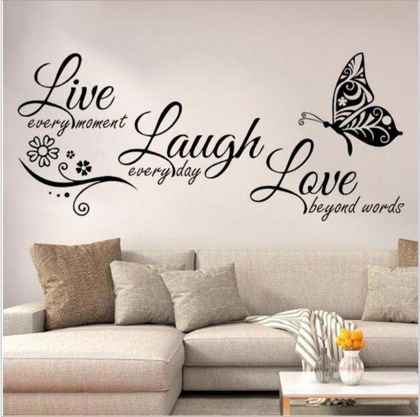 live laugh love butterfly flower wall art sticker modern wall decals quotes vinyls stickers stickers home decor living room
live laugh love butterfly flower wall art sticker modern wall decals quotes vinyls stickers stickers home decor living room