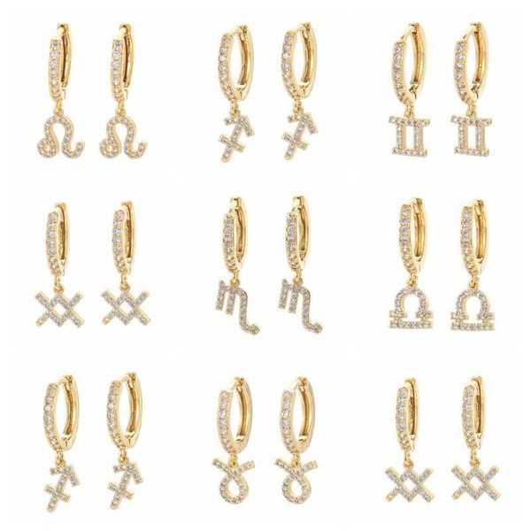 hoop & huggie 2021 zodiac sign earrings female jewelry gold color zircon small for women fashion 12 horoscope gifts, Golden;silver
hoop & huggie 2021 zodiac sign earrings female jewelry gold color zircon small for women fashion 12 horoscope gifts, Golden;silver