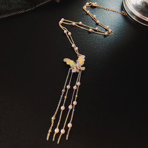 exknl bohemian сымитированного pearl бабочка ожерелье для женщин цвета золота воротника длинных ожерелья кисточки choker 2020 ювелирных изде, Golden;silver
exknl bohemian сымитированного pearl бабочка ожерелье для женщин цвета золота воротника длинных ожерелья кисточки choker 2020 ювелирных изде, Golden;silver