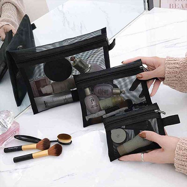 fashion mesh makeup bag women cosmetic bag simple toiletry travel organizer cosmetics bags s m l set make up
fashion mesh makeup bag women cosmetic bag simple toiletry travel organizer cosmetics bags s m l set make up