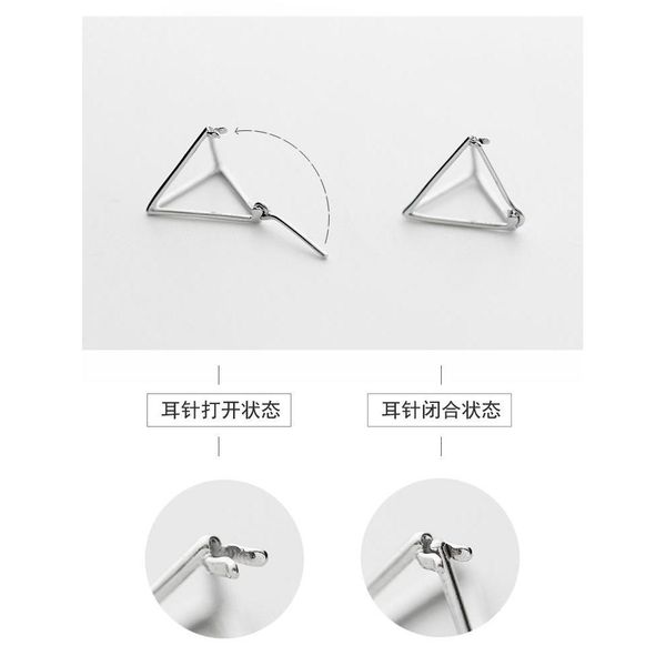 simple and creative geometric three-nsional triangular hollow earrings personalized cool earrings accessorie sqchwe queen66, Golden;silver
simple and creative geometric three-nsional triangular hollow earrings personalized cool earrings accessorie sqchwe queen66, Golden;silver