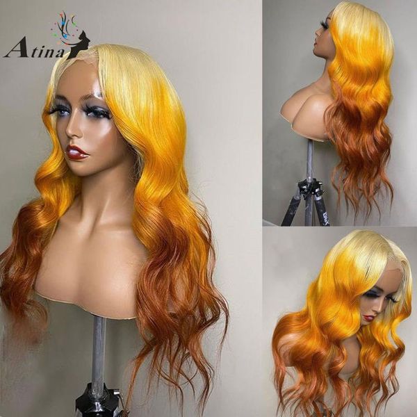 lace wigs yellow colored human hair wig pre plucked brazilian remy ombre ginger wavy hd transparent invisible front atina, Black;brown
lace wigs yellow colored human hair wig pre plucked brazilian remy ombre ginger wavy hd transparent invisible front atina, Black;brown