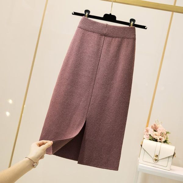 2021 new autumn bodycon elastic thin pencils skirts for women's knitted or crocheted skirt y292 c889, Black
2021 new autumn bodycon elastic thin pencils skirts for women's knitted or crocheted skirt y292 c889, Black