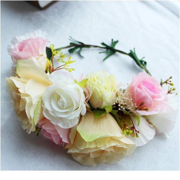 women wedding flower crown wreath festival party floral garlands luxurious flower headband hair accessories bride h qylyqp
women wedding flower crown wreath festival party floral garlands luxurious flower headband hair accessories bride h qylyqp