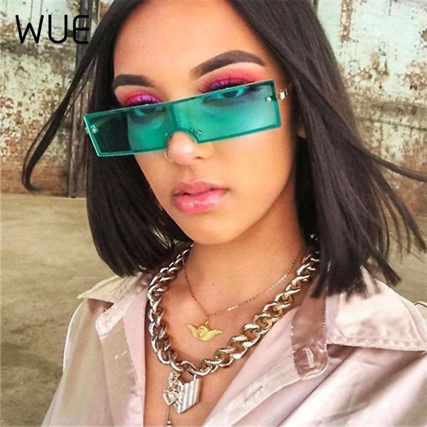 2020 trend fashion rectangle sunglasses women brand designer fashion green red clear lens for female retro eyewear uv4001, White;black
2020 trend fashion rectangle sunglasses women brand designer fashion green red clear lens for female retro eyewear uv4001, White;black