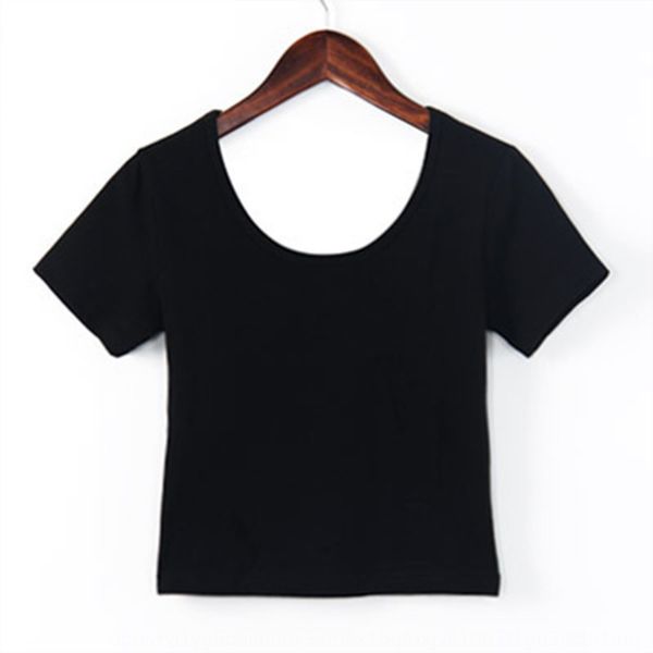 spring and summer 2019 women's t-shirt short sleeve women's cotton pure color korean belly dance dress dance dress aw08j, White
spring and summer 2019 women's t-shirt short sleeve women's cotton pure color korean belly dance dress dance dress aw08j, White