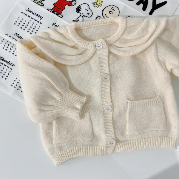 2021 new cute princess autumn long sleeve ruffles single breasted outerwear knit cardigan coat kids baby girls sweater jacket at79, Blue
2021 new cute princess autumn long sleeve ruffles single breasted outerwear knit cardigan coat kids baby girls sweater jacket at79, Blue