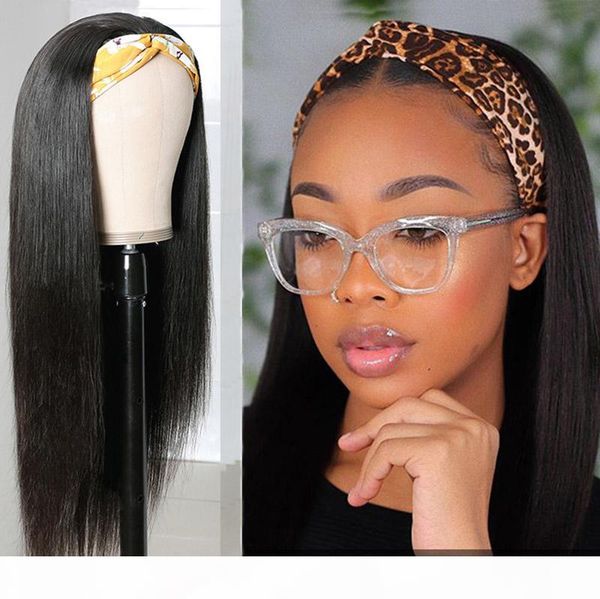 natural color headband wig human hair wigs brazilian remy hair straight wigs with baby hair for black women, Black;brown
natural color headband wig human hair wigs brazilian remy hair straight wigs with baby hair for black women, Black;brown