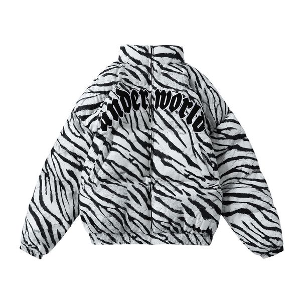 unique mens thick warm jackets streetwear hip hop women casual cotton padded zebra stripe zipper parka coats winter harajuku outwear, Black
unique mens thick warm jackets streetwear hip hop women casual cotton padded zebra stripe zipper parka coats winter harajuku outwear, Black