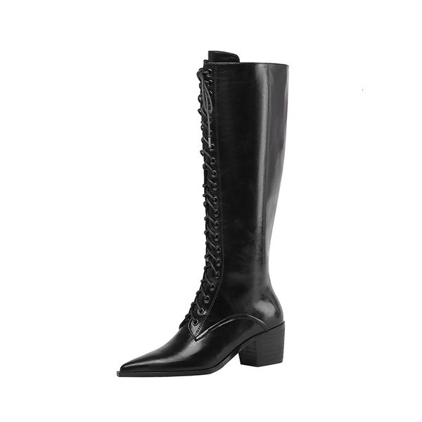 arrival 2021 new women's high-quality boots ladies fashionable winter shoes rentals up to three colors at knee height 1 7m7e, Black
arrival 2021 new women's high-quality boots ladies fashionable winter shoes rentals up to three colors at knee height 1 7m7e, Black