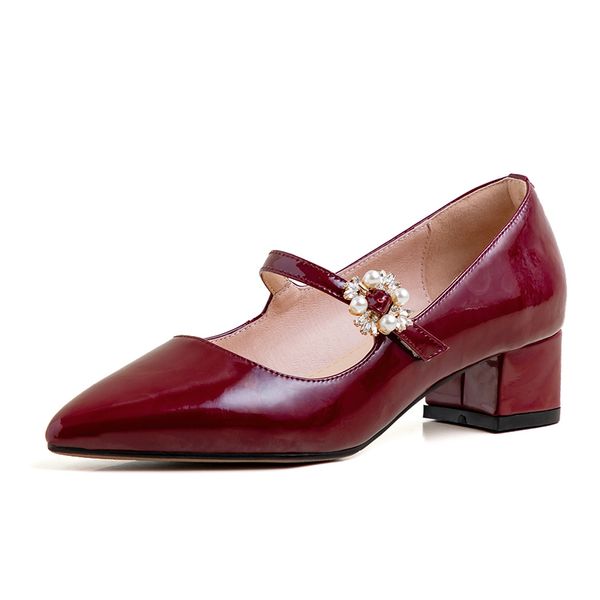 female 2021 pumps 22-25cm patent mary jane shoes women lining pig + palm of sheep skin pointed toe 1zqs, Black
female 2021 pumps 22-25cm patent mary jane shoes women lining pig + palm of sheep skin pointed toe 1zqs, Black