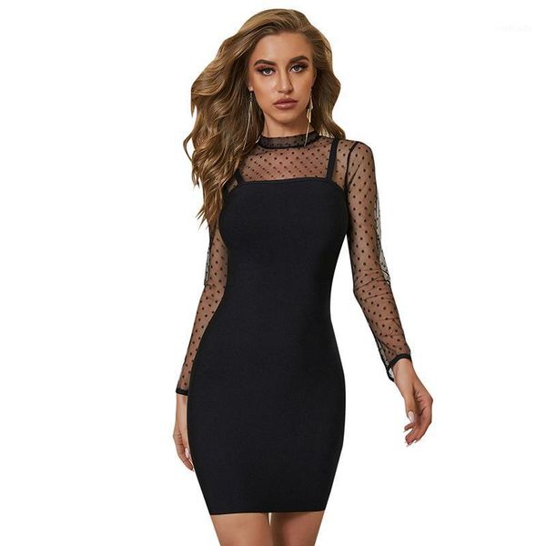 fashion women black dress vestidos women's bodycon bandage dress evening club party night show long sleeve mesh dresses1, Black;gray
fashion women black dress vestidos women's bodycon bandage dress evening club party night show long sleeve mesh dresses1, Black;gray