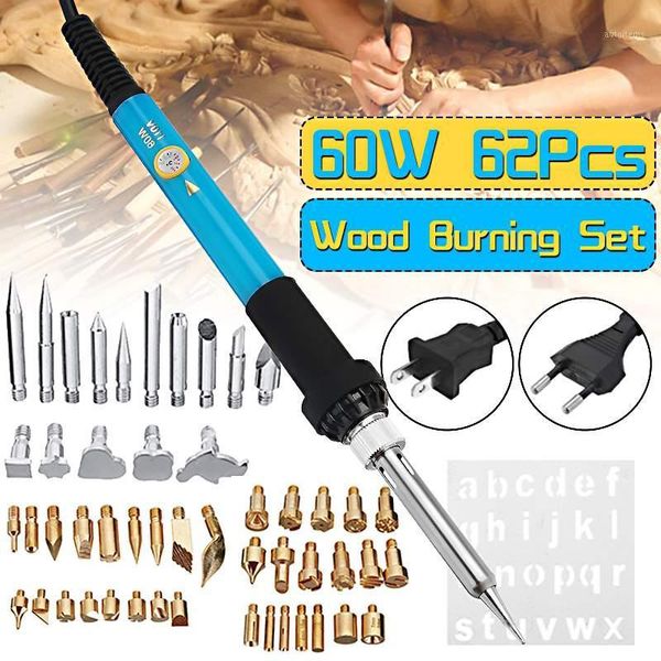 62pcs 60w electric soldering iron wood burning pen tip kit for woodworking soldering metal tool part pyrography craft tool1
62pcs 60w electric soldering iron wood burning pen tip kit for woodworking soldering metal tool part pyrography craft tool1