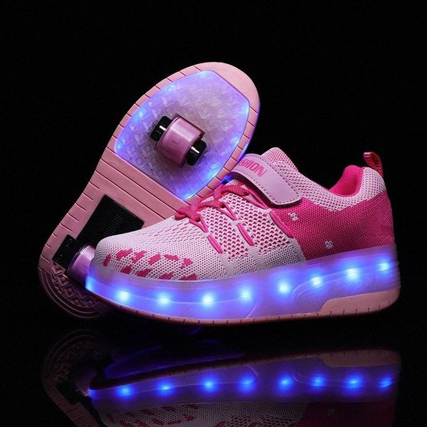 children two wheels luminous glowing sneakers black blue led light roller skate shoes kids led shoes boys girls usb charging #fx8v
children two wheels luminous glowing sneakers black blue led light roller skate shoes kids led shoes boys girls usb charging #fx8v