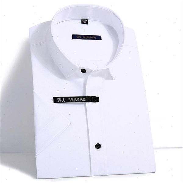 summer cool bamboo fiber elastic soft short sleeve slim fit non iron solid mens shirts without chest pocket, White;black
summer cool bamboo fiber elastic soft short sleeve slim fit non iron solid mens shirts without chest pocket, White;black