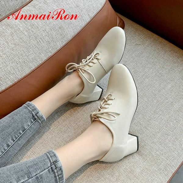 dress shoes anmairon 2021 basic women round toe lace-up square heel casual spring/autumn classics sewing high heels size 34-43, Black
dress shoes anmairon 2021 basic women round toe lace-up square heel casual spring/autumn classics sewing high heels size 34-43, Black