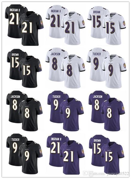 men youth baltimore women ravens 8 lamar jackson 9 justin tucker 21 mark ingram ii 15 marquise brown black football jerseys, Black;red
men youth baltimore women ravens 8 lamar jackson 9 justin tucker 21 mark ingram ii 15 marquise brown black football jerseys, Black;red