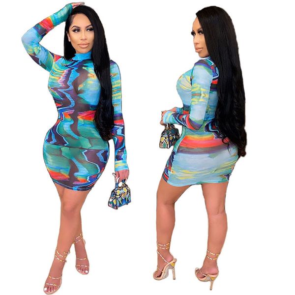 2021 autumn and winter new european and american fashion women's tight-fitting hip tie-dye printing long-sleeved dress, Black;gray
2021 autumn and winter new european and american fashion women's tight-fitting hip tie-dye printing long-sleeved dress, Black;gray
