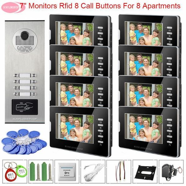video door phones videophone for intercom system unit an apartments access control white/black monitors 7" home door1
video door phones videophone for intercom system unit an apartments access control white/black monitors 7" home door1