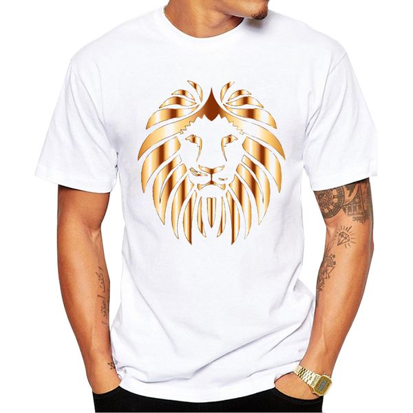 teehub нового trendy gold lion printed мужчина t-shirt лето основных tshirts с коротким рукавом o-образный вырез топы смешной тройники спорт
teehub нового trendy gold lion printed мужчина t-shirt лето основных tshirts с коротким рукавом o-образный вырез топы смешной тройники спорт