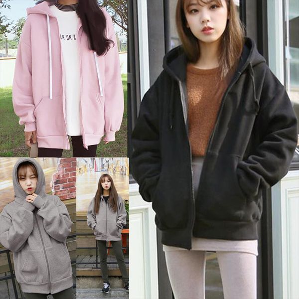 крупногабаритные hoodie женщин корейской пуловер zipper пальто hoodie pure color сыпучие крупногабаритные эстетическая sudadera mujer 38, Black
крупногабаритные hoodie женщин корейской пуловер zipper пальто hoodie pure color сыпучие крупногабаритные эстетическая sudadera mujer 38, Black