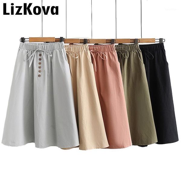 2020 korean high waist a line skirt solid color streetwear summer cotton skirts womens cute bottoms faldas mujer moda1, Black
2020 korean high waist a line skirt solid color streetwear summer cotton skirts womens cute bottoms faldas mujer moda1, Black