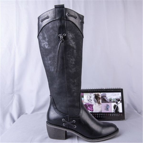 2021 new classic back leather women long knee round toe ladies spring high heels knight boots 2hk9, Black
2021 new classic back leather women long knee round toe ladies spring high heels knight boots 2hk9, Black