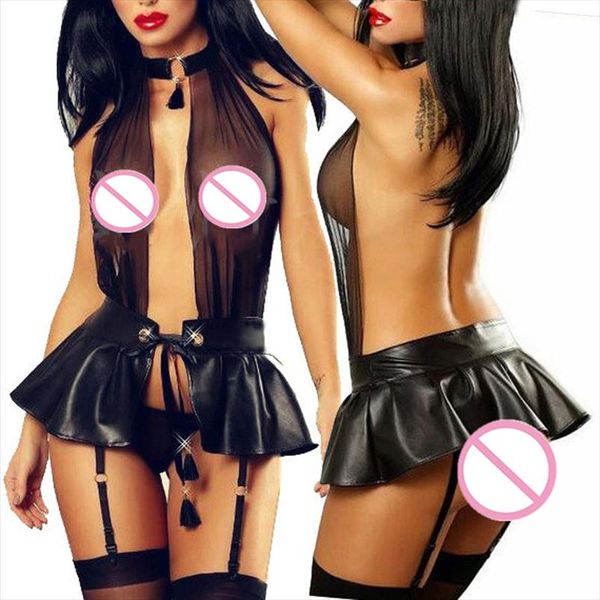latex erotic dress lingerie role play cosplay women porno baby doll erotic lingerie pu costumes babydoll underwear, White
latex erotic dress lingerie role play cosplay women porno baby doll erotic lingerie pu costumes babydoll underwear, White
