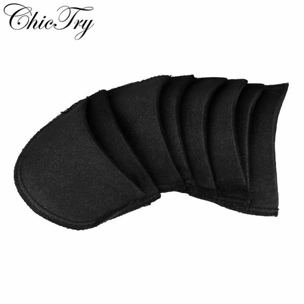 4 pairs soft covered set-in shoulder pads sewing foam pads for blazer t-shirt clothes, Black;gray
4 pairs soft covered set-in shoulder pads sewing foam pads for blazer t-shirt clothes, Black;gray
