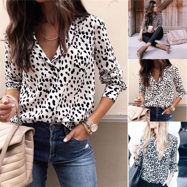 fashion women long sleeve leopard print blouse v neck shirt casual ladies office ol party streetwear blusas plus size
fashion women long sleeve leopard print blouse v neck shirt casual ladies office ol party streetwear blusas plus size