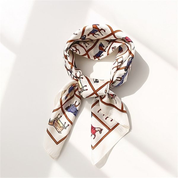 yishine 70*70 cm 4 colors new silk scarf retro grids carriage printed women shawl satin squares head bag decorative scarves y201007, Blue;gray
yishine 70*70 cm 4 colors new silk scarf retro grids carriage printed women shawl satin squares head bag decorative scarves y201007, Blue;gray