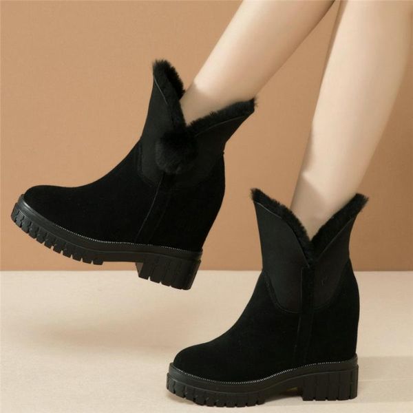 2020 winter punk тренеры женщины из натуральной кожи hidden клинья высокий каблук snow boots женщины высокая top теплый fur платформы насосы, Black
2020 winter punk тренеры женщины из натуральной кожи hidden клинья высокий каблук snow boots женщины высокая top теплый fur платформы насосы, Black