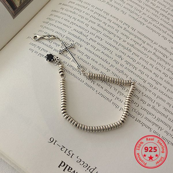 new 925 sterling silver european and american creative simple cross ladies bracelet bangle fine jewelry 200925, Golden;silver 
new 925 sterling silver european and american creative simple cross ladies bracelet bangle fine jewelry 200925, Golden;silver