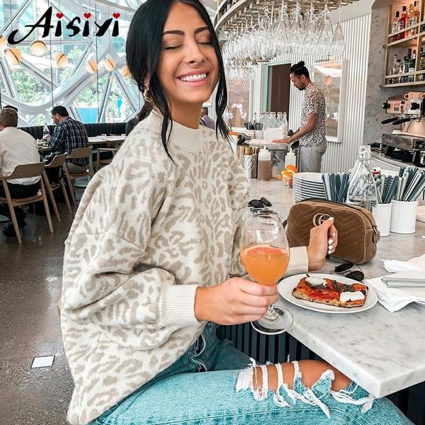 knitwear leopard sweater female autumn plus size batwing sleeve oversize loose thick warm women winter knitting sweater pullover t200910, White;black
knitwear leopard sweater female autumn plus size batwing sleeve oversize loose thick warm women winter knitting sweater pullover t200910, White;black