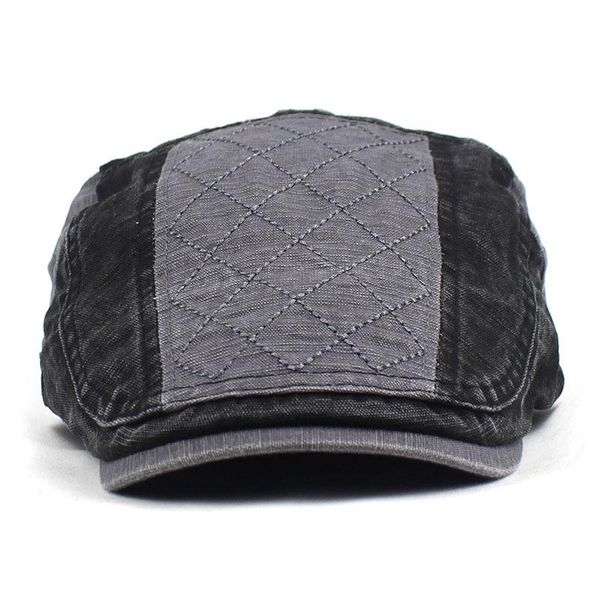berets 2021 stripe patchwork sboy caps men cotton flat peaked cap women painter beret hats 08, Blue;gray
berets 2021 stripe patchwork sboy caps men cotton flat peaked cap women painter beret hats 08, Blue;gray