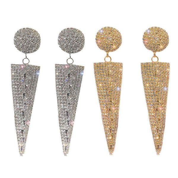 dangle & chandelier jewelry big earrings for women geometric triangle metal crystal drop earr, Silver
dangle & chandelier jewelry big earrings for women geometric triangle metal crystal drop earr, Silver
