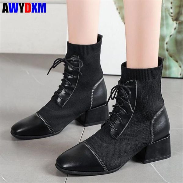 women ankle boots pointed square heel shoes woman cross straps casual shoes winter autumn designer short boots female 2020 new, Black
women ankle boots pointed square heel shoes woman cross straps casual shoes winter autumn designer short boots female 2020 new, Black