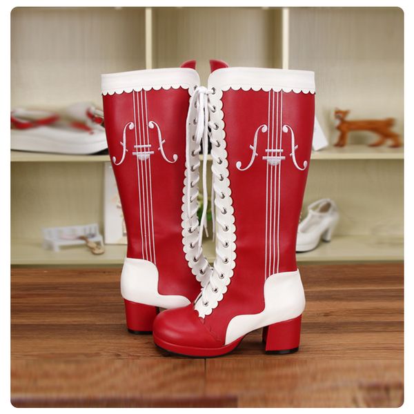 лолита русские сапоги девушки красные туфли зима розовый высокие каблуки lace-up leather boots женщины панк толстым дном рождественские пода, Black
лолита русские сапоги девушки красные туфли зима розовый высокие каблуки lace-up leather boots женщины панк толстым дном рождественские пода, Black