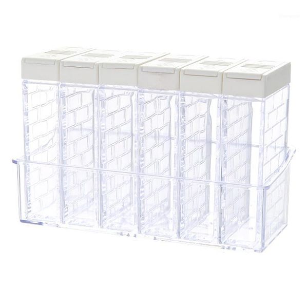 050 kitchen spice jar set seasoning bottle transparent with lid kitchen cruet storage pepper box storage bottles 16.5*6.5*10.5cm1
050 kitchen spice jar set seasoning bottle transparent with lid kitchen cruet storage pepper box storage bottles 16.5*6.5*10.5cm1