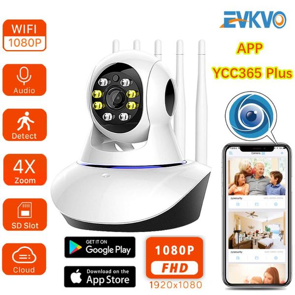 cameras evkvo 1080p wireless ip camera pan tilt 2mp auto tracking 2 way audio cctv wifi baby monitor video security surveillance
cameras evkvo 1080p wireless ip camera pan tilt 2mp auto tracking 2 way audio cctv wifi baby monitor video security surveillance