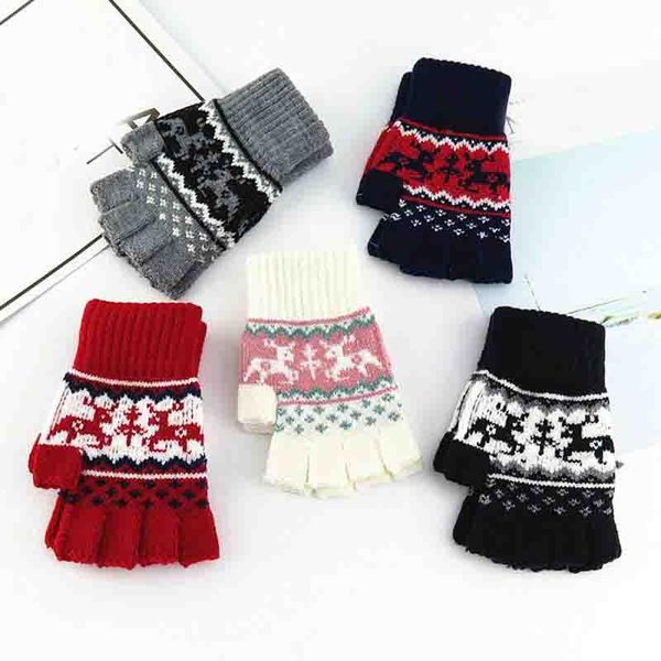 knitted gloves christmas warm mittens half-finger driving gloves xmas deer pattern fingerless women girls elk red, Blue;gray
knitted gloves christmas warm mittens half-finger driving gloves xmas deer pattern fingerless women girls elk red, Blue;gray